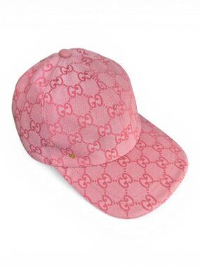 Gucci GG Canvas Baseball Hat - Pink